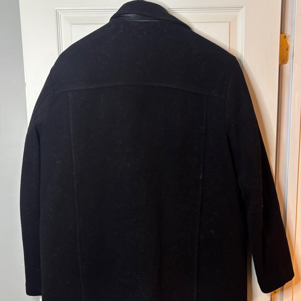 Cole Haan Black Men's Wool Jacket - Picture 5 of 5